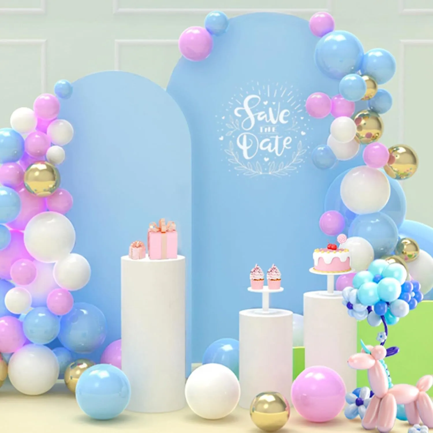 Arch Cover Cloth (Baby Blue)