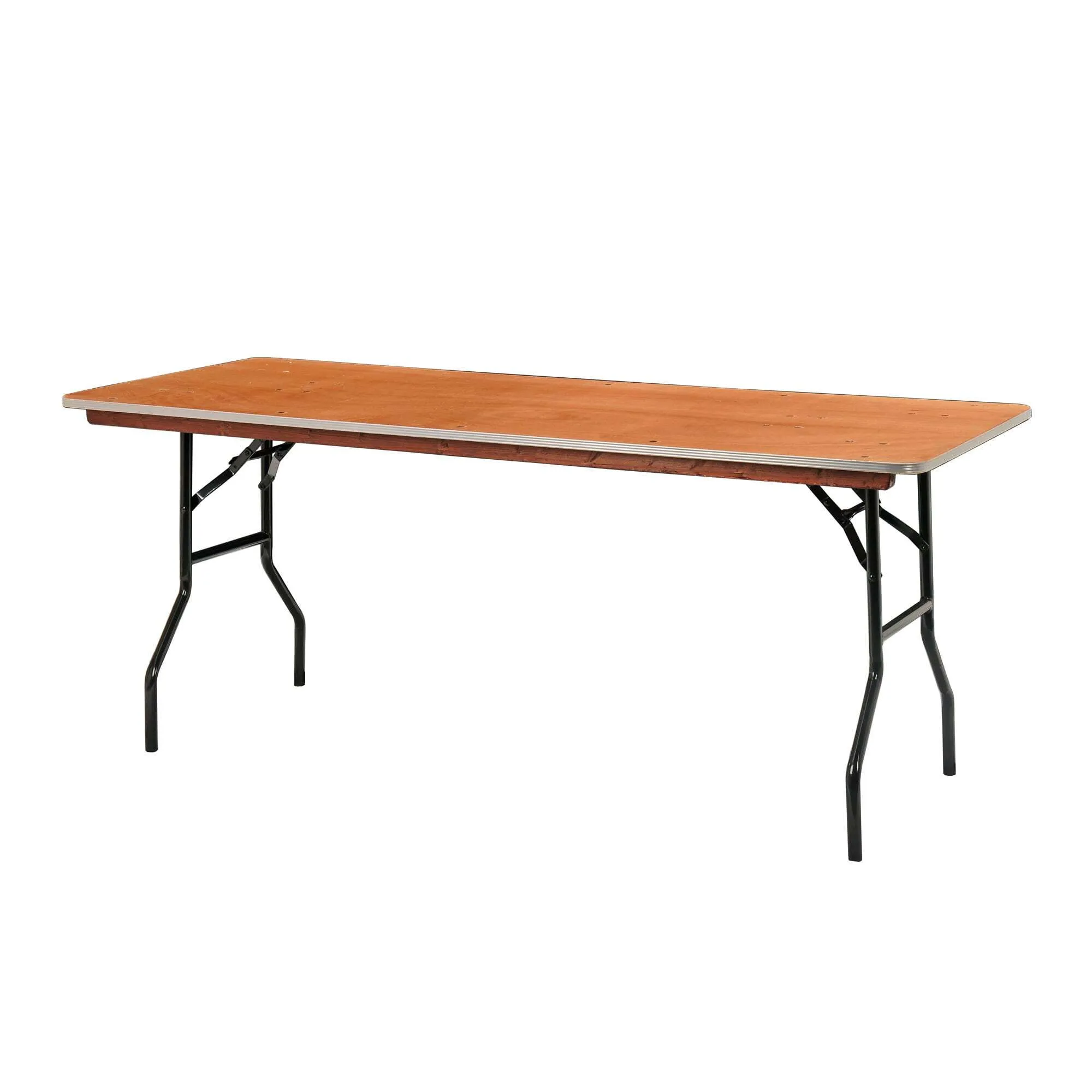 Rechthoekige klaptafel 183x76 hout 