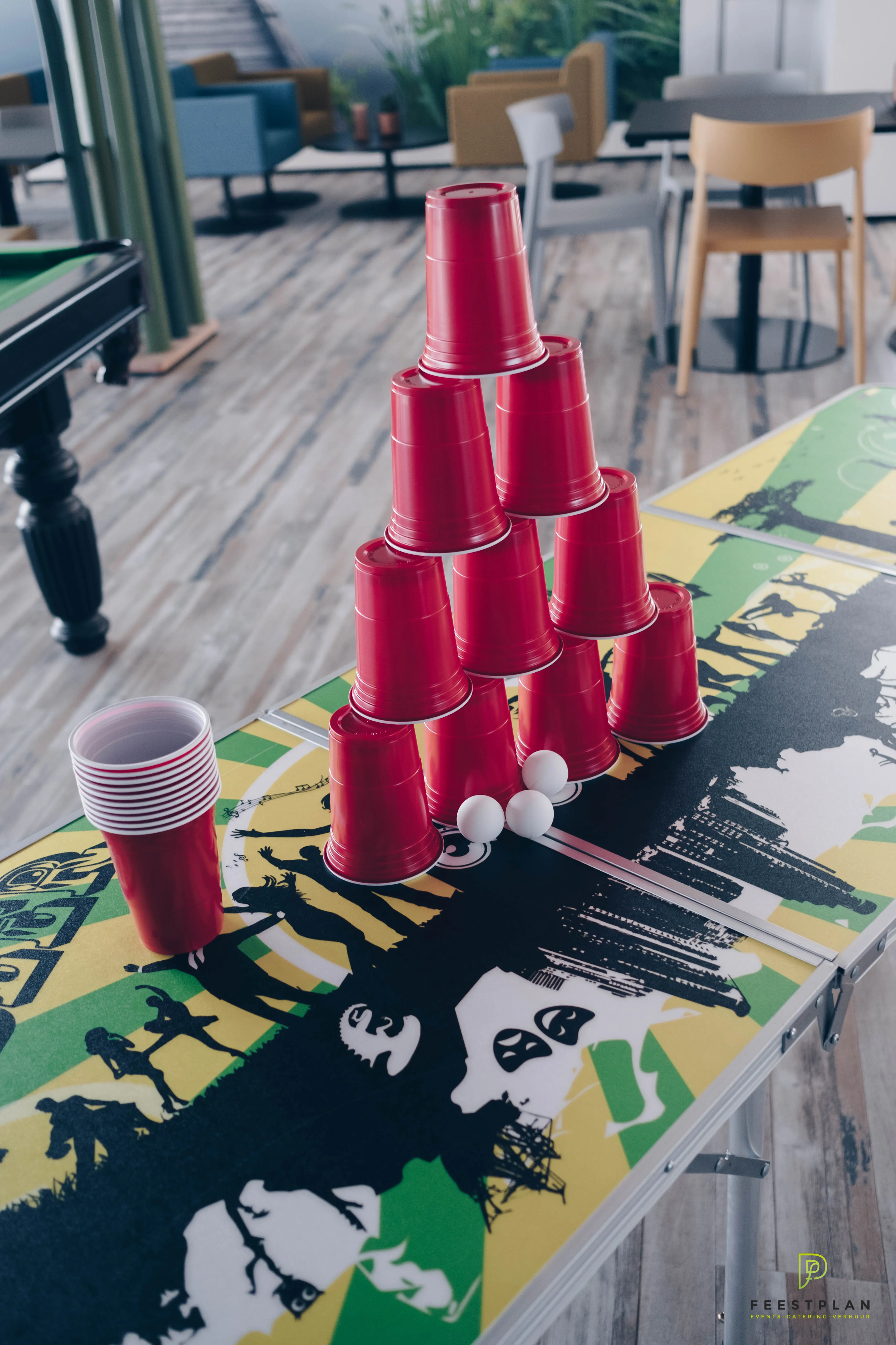 Beerpong opklapbaar party