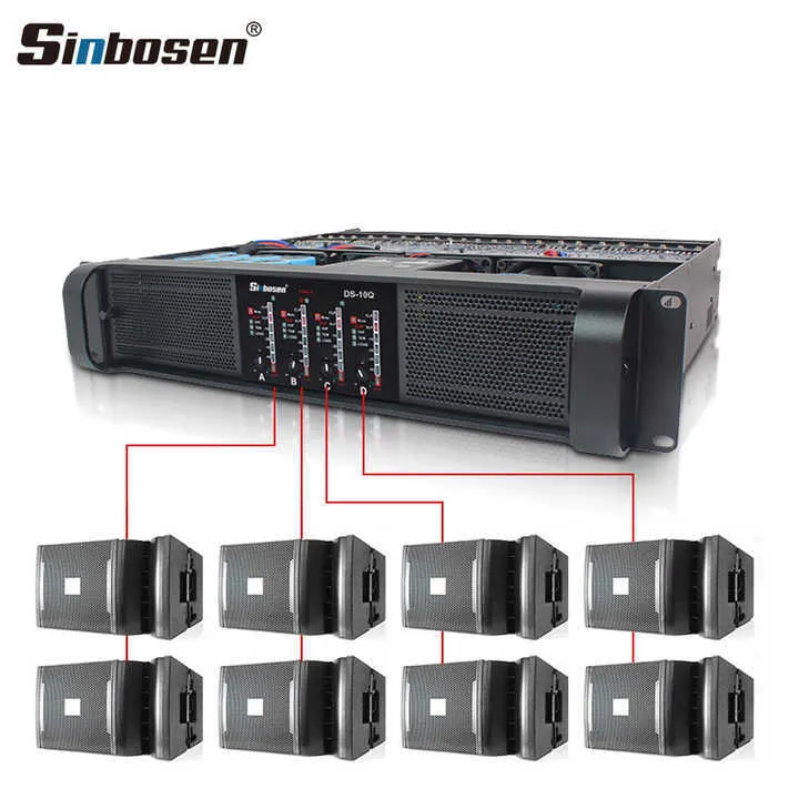 Amplification and Power Distribution for Speakers
