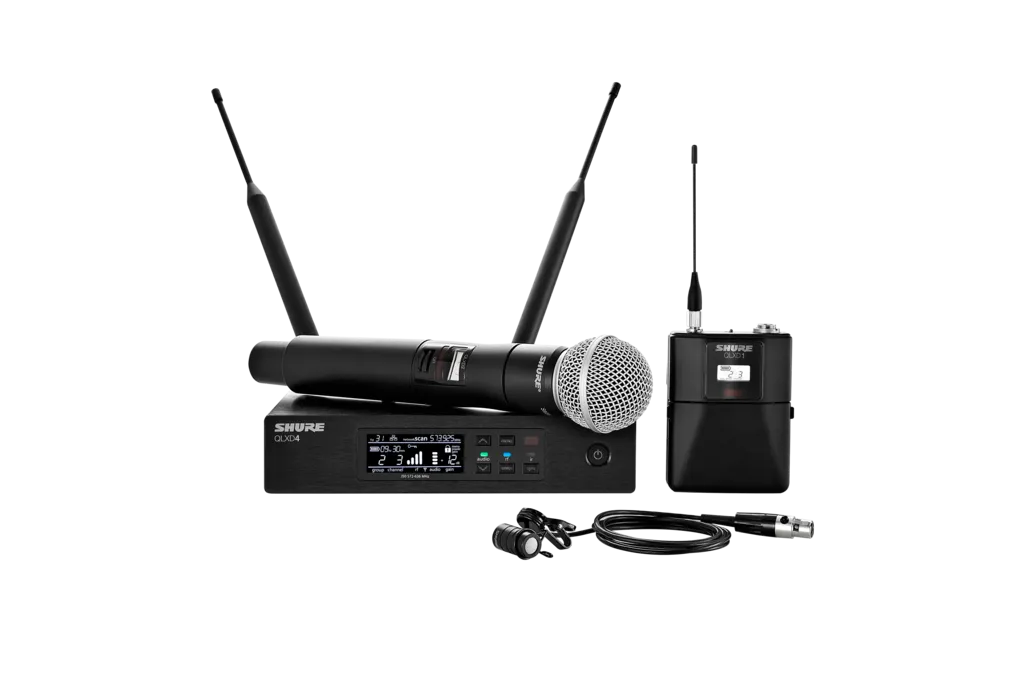 Shure ULXD 4-pack wireless package