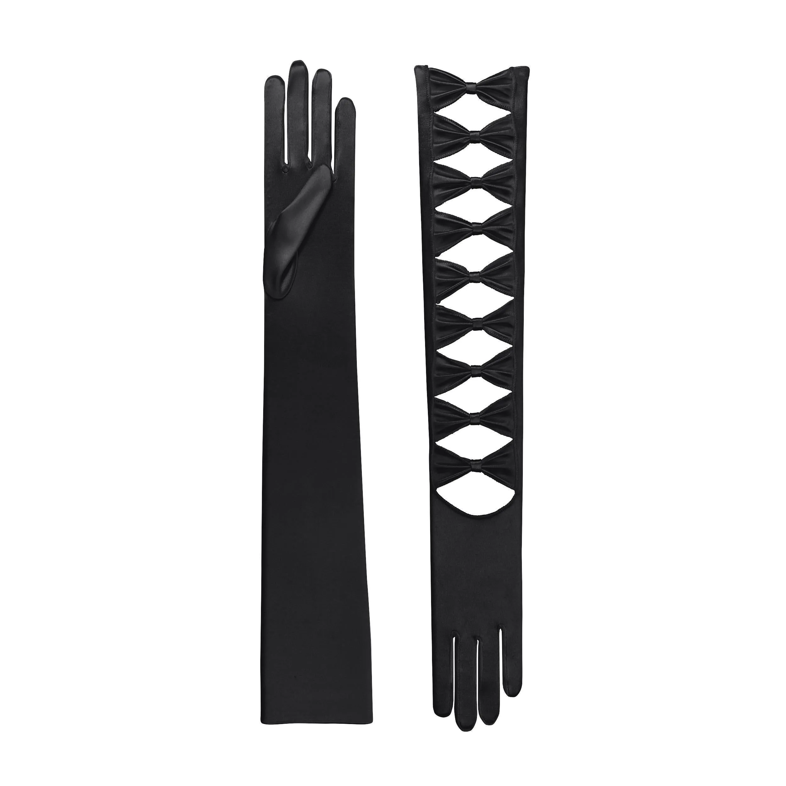 Thalia | Satin Opera Glove
