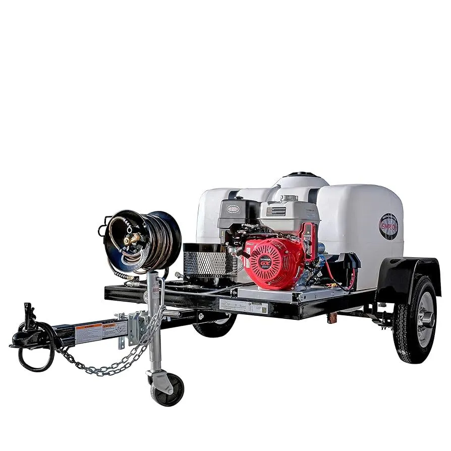 Portable Power Washing Trailer
