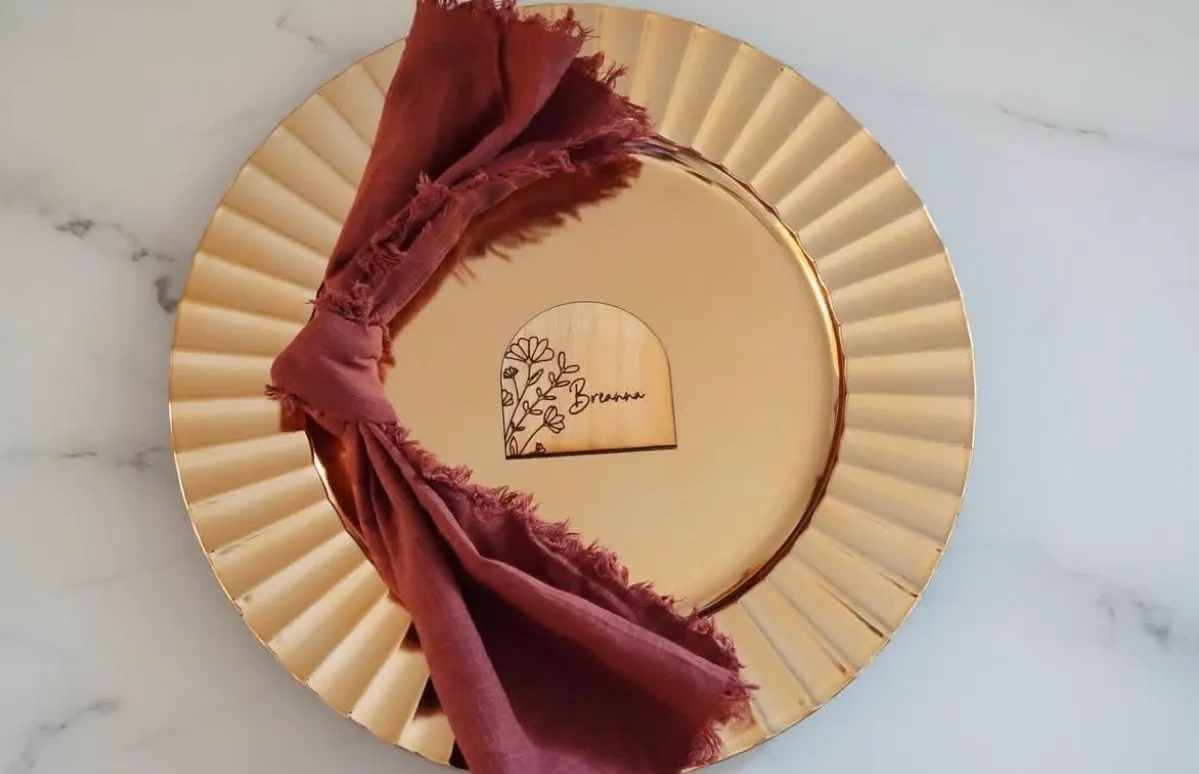 Gold Charger Plates