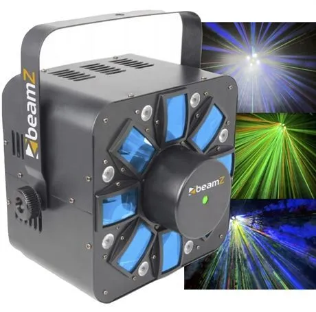 BeamZ Multi Acis III – LED, laser og strobe i ett