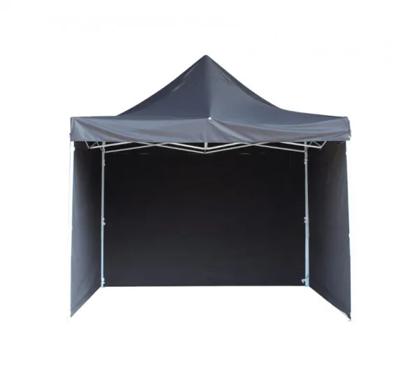 Quick-Up Telt 6×4 meter Svart