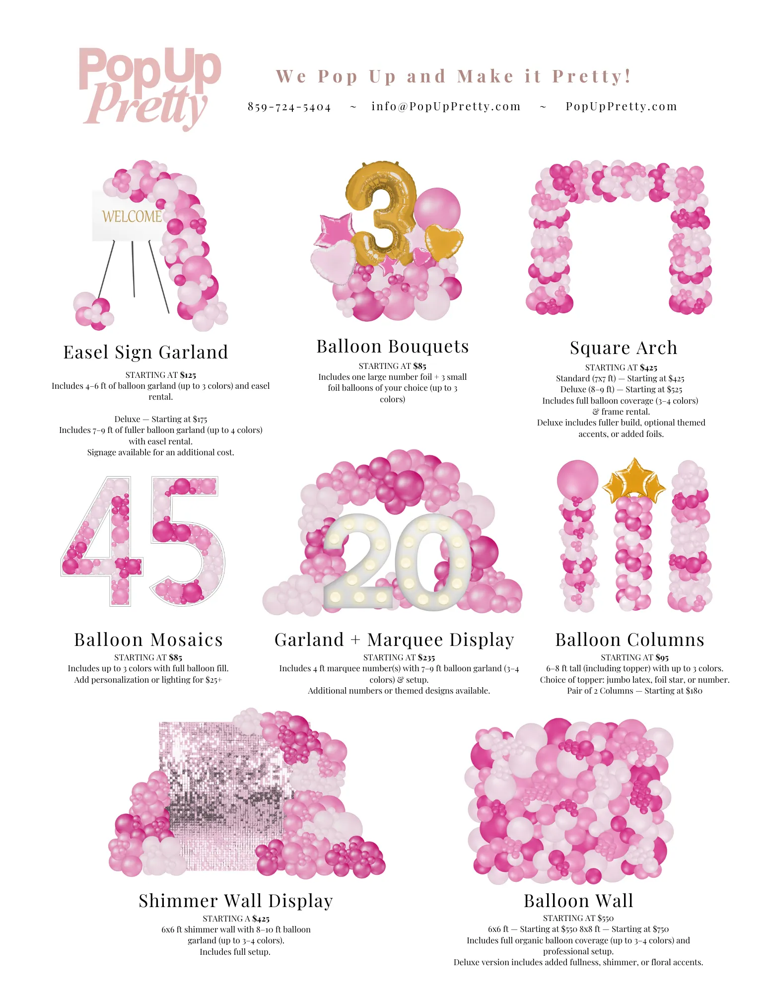 Balloon Menu