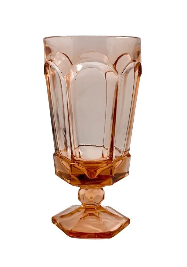 Vintage Pink Glass Goblets/Various