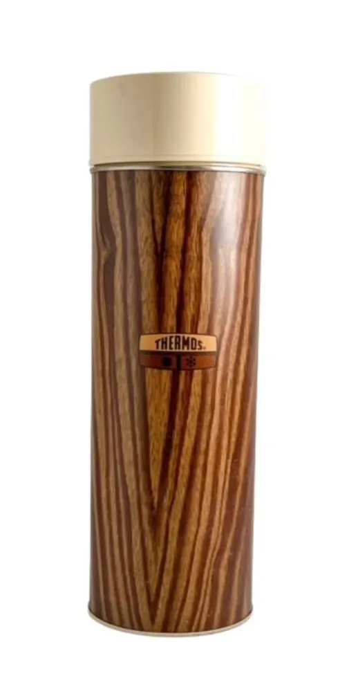Wood Grain Thermos/Various Large
