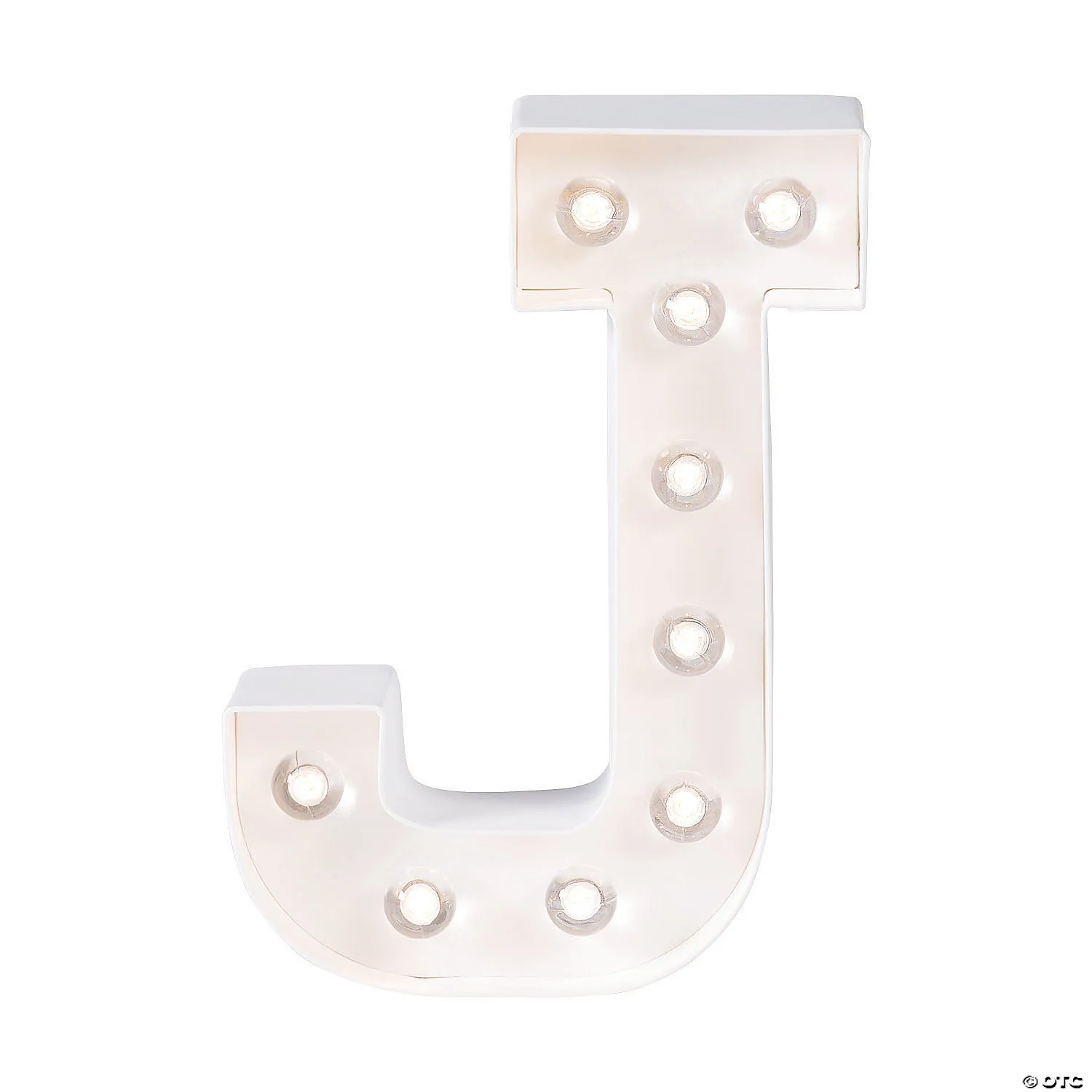 3' Marquee Light Up Letter "J"