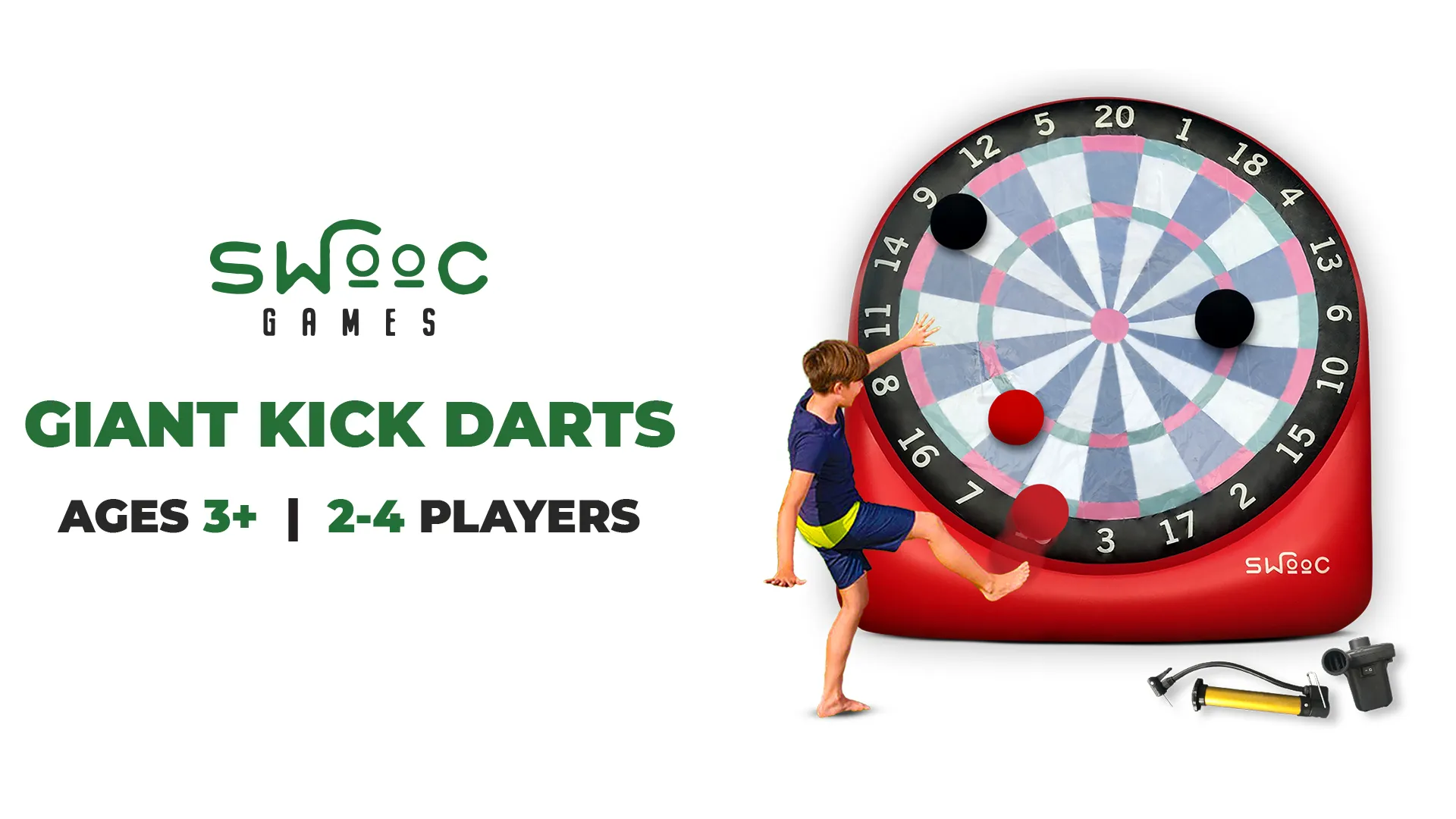 Giant kick darts