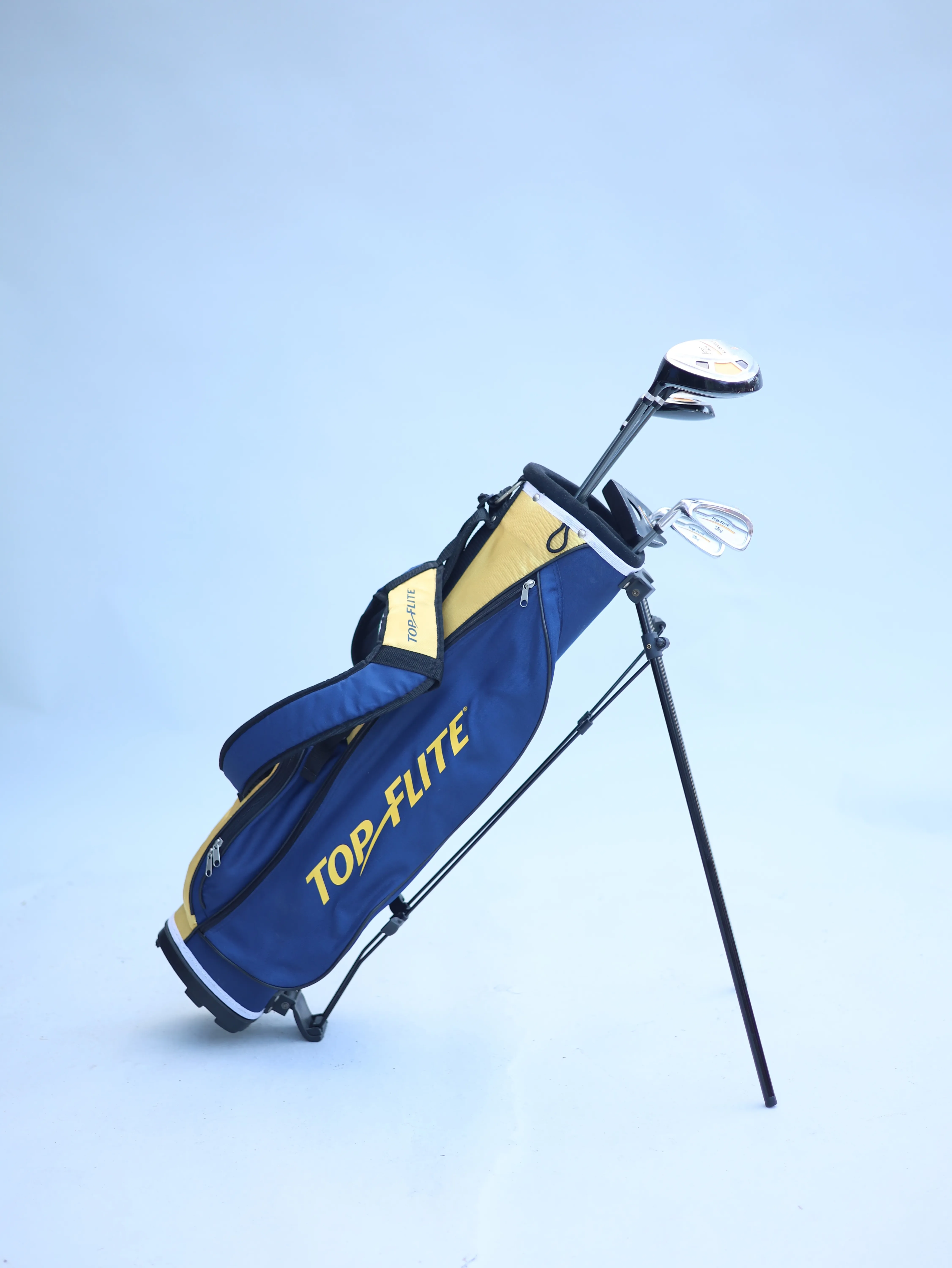 Topflite Blue & Yellow Golf Clubs