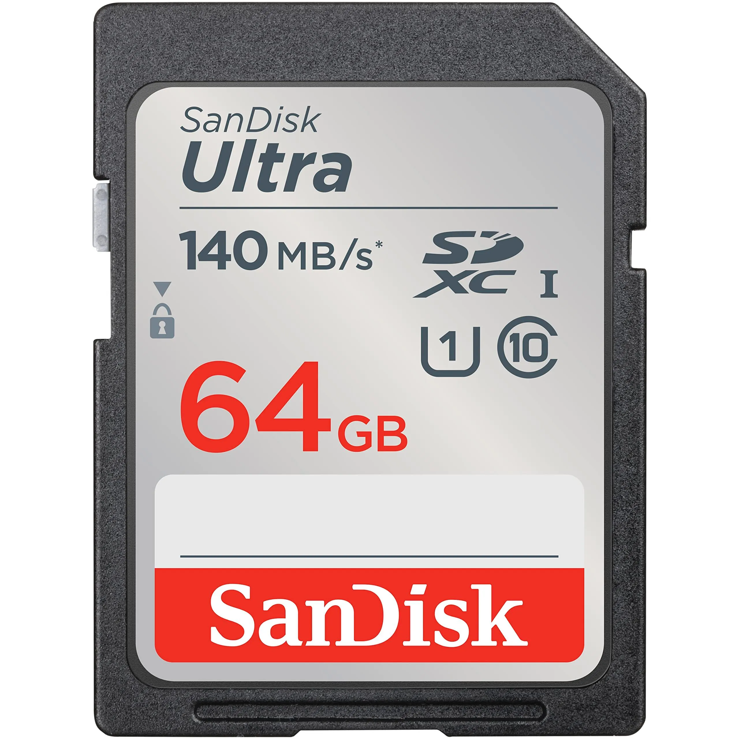 SanDisk Ultra 64 GB 140MB/s R Memory Card   