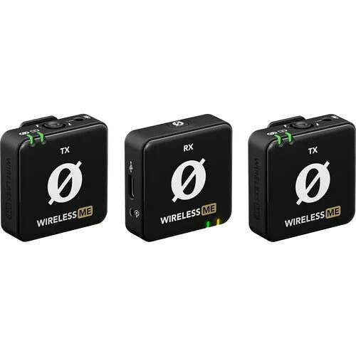 RODE Wireless ME Compact Digital Wireless Microphone System (2.4 GHz, Black)