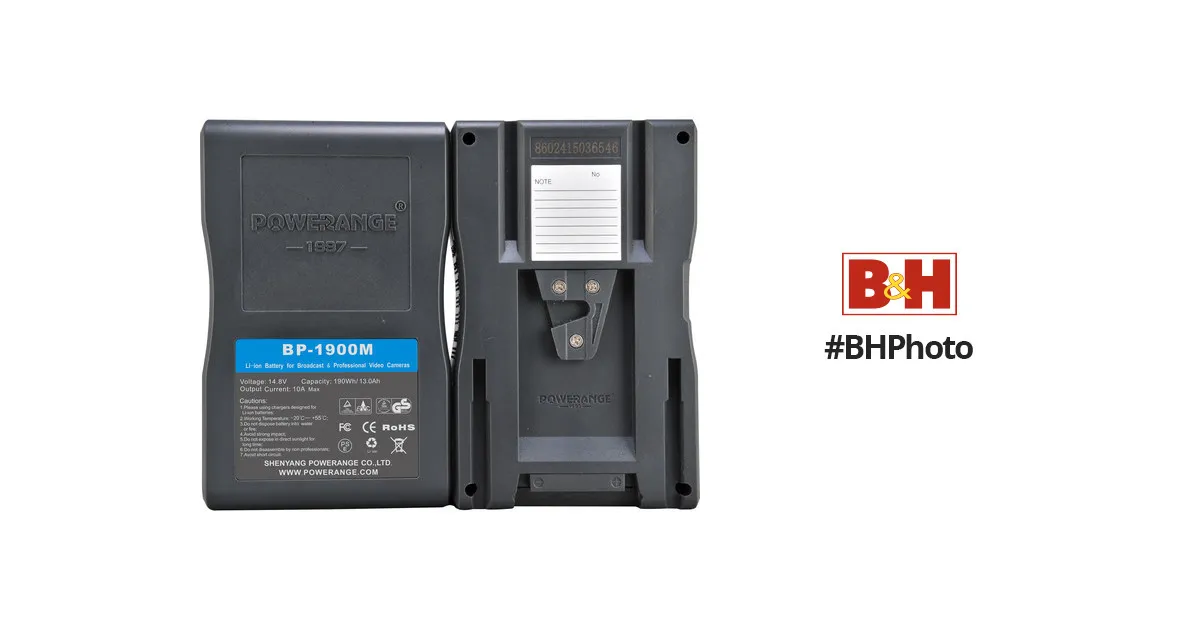 CinePRO BP-1900 Vmount Battery