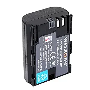 Welborn LP-E6N Battery Pack ( 2800 mHz )