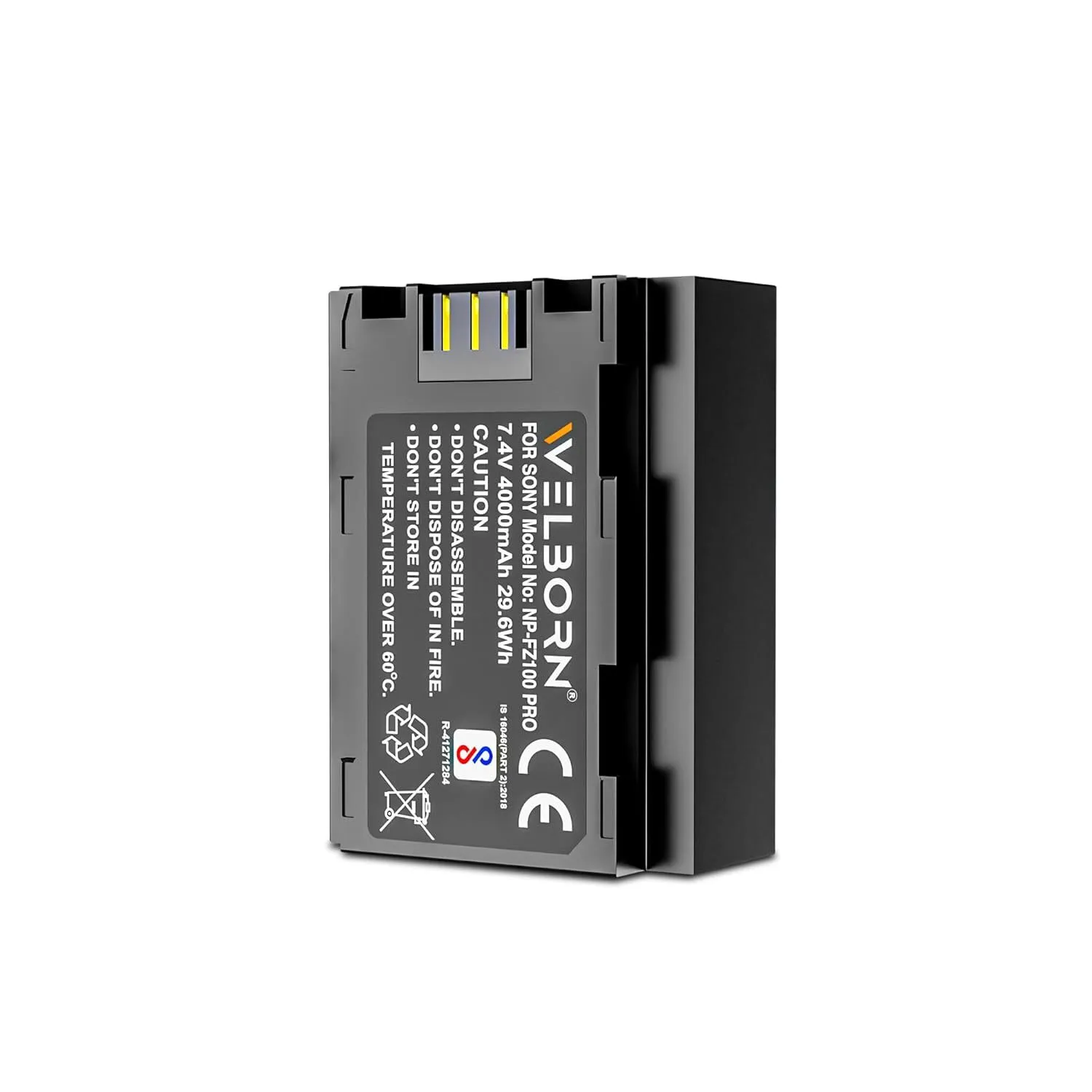 WELBORN NP-FZ100 Platinum Rechargable Battery Pack ( 4000mAh)