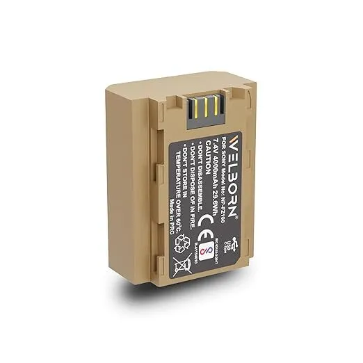 Welborn NP-FZ100 (4000 mAh)Platinum Lithium-ion Battery With C Type Usb Charging Port Compatible