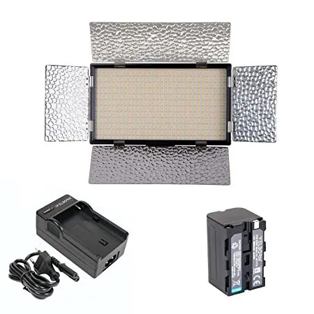 Welborn Blaze WB 768B Professional Video Light ( BUNDLE )