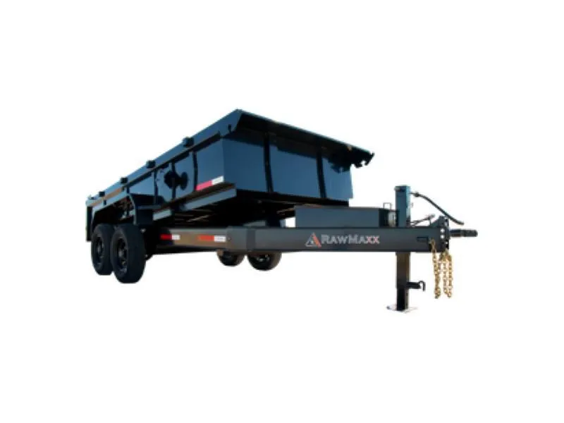 Rawmaxx 14' dump trailer 