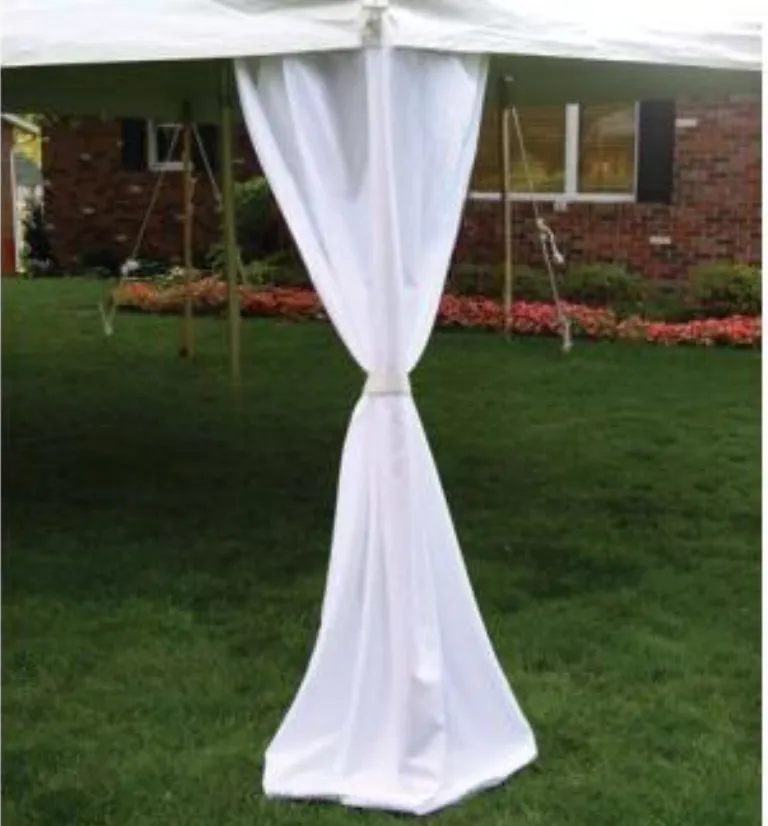 Tent Leg Curtains Rental Bolivar MO Event and Party Rentals Tents