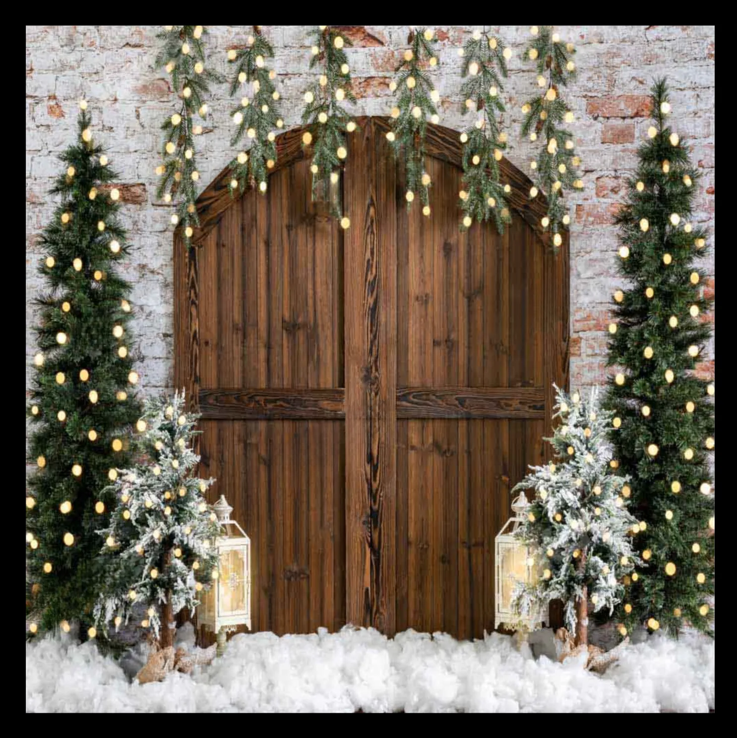 Winter Backdrop Rental Bolivar MO Event and Party Rentals Tents