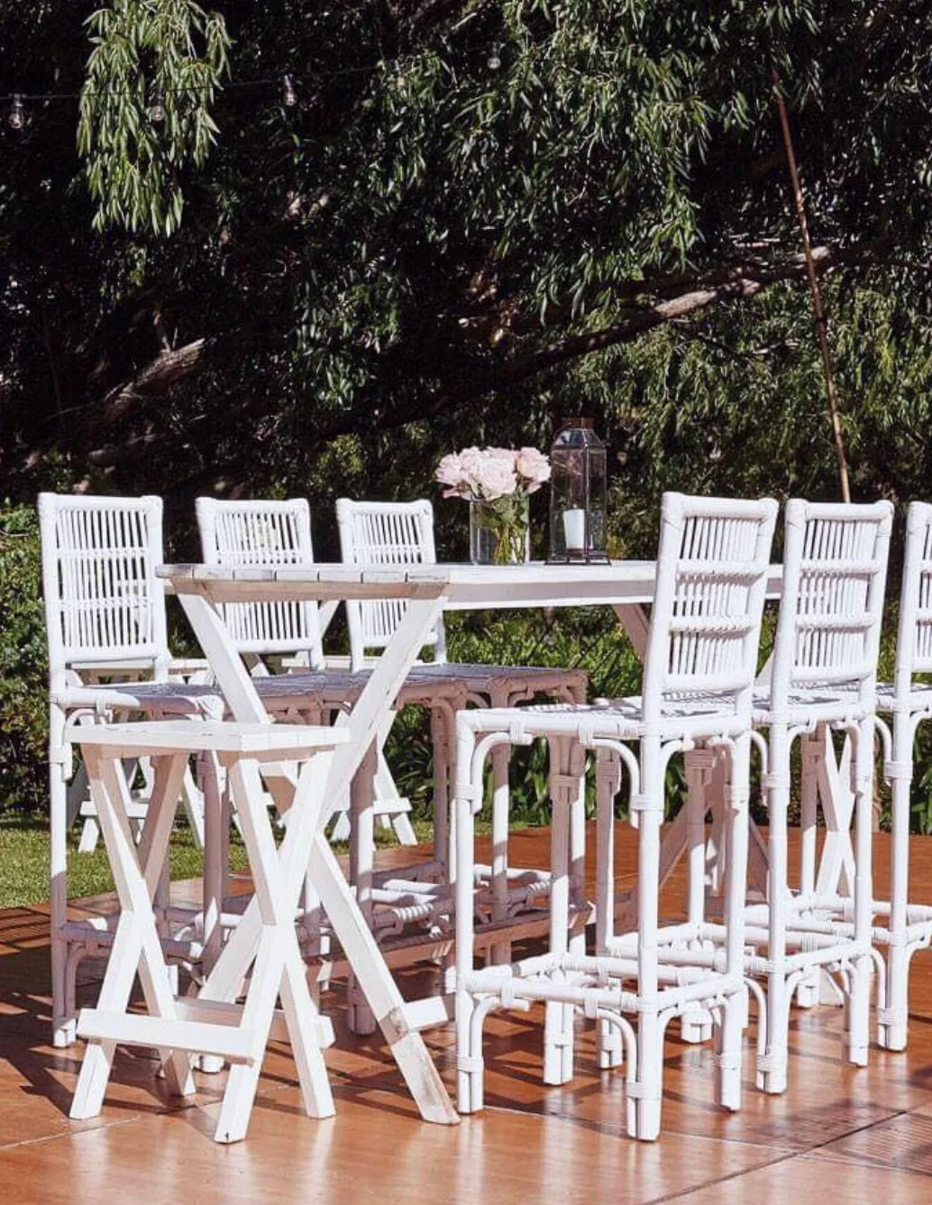 Wedding and Event Hire Broome High bar tables for hire Tomorrow's