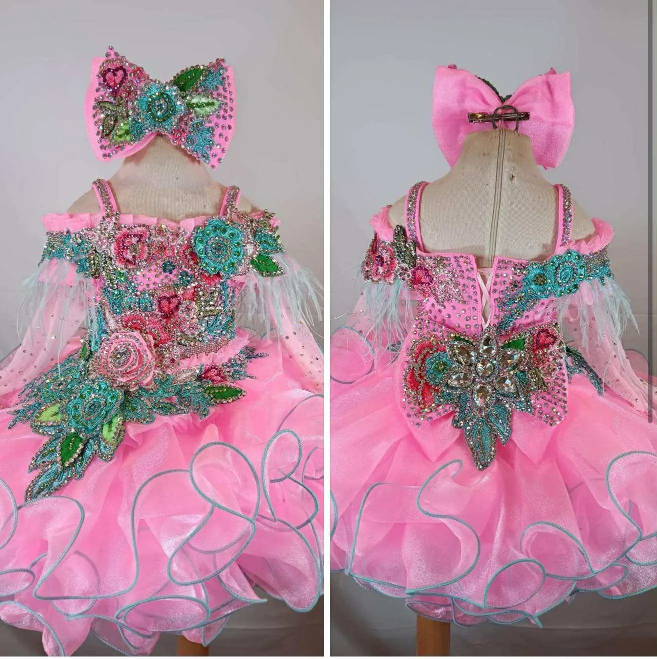 12/2 Pink Gemics Glitz Dress- Gracee Morris