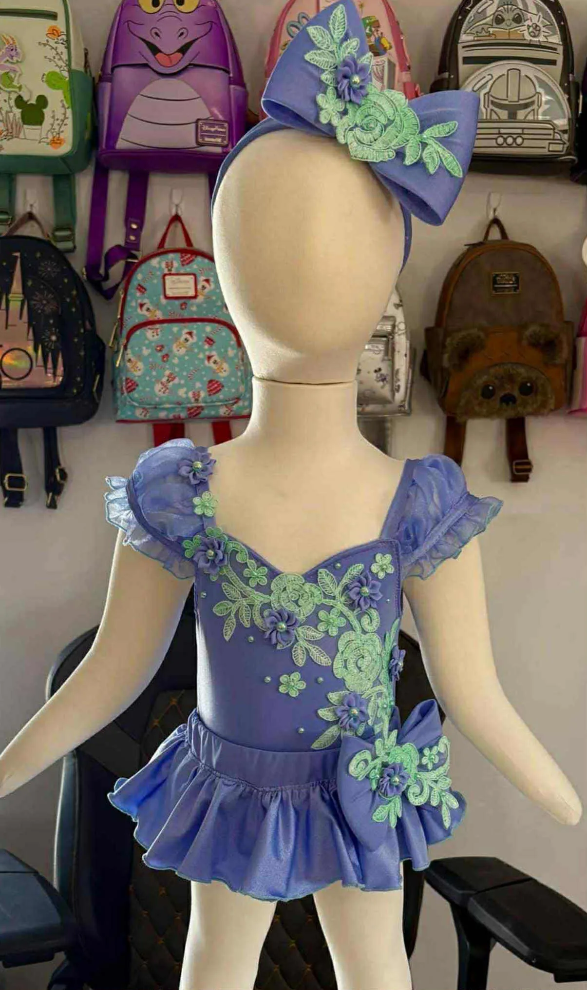 9/18m Valerie Periwinkle Natural Swim/Dress Combo- Miranda Jo