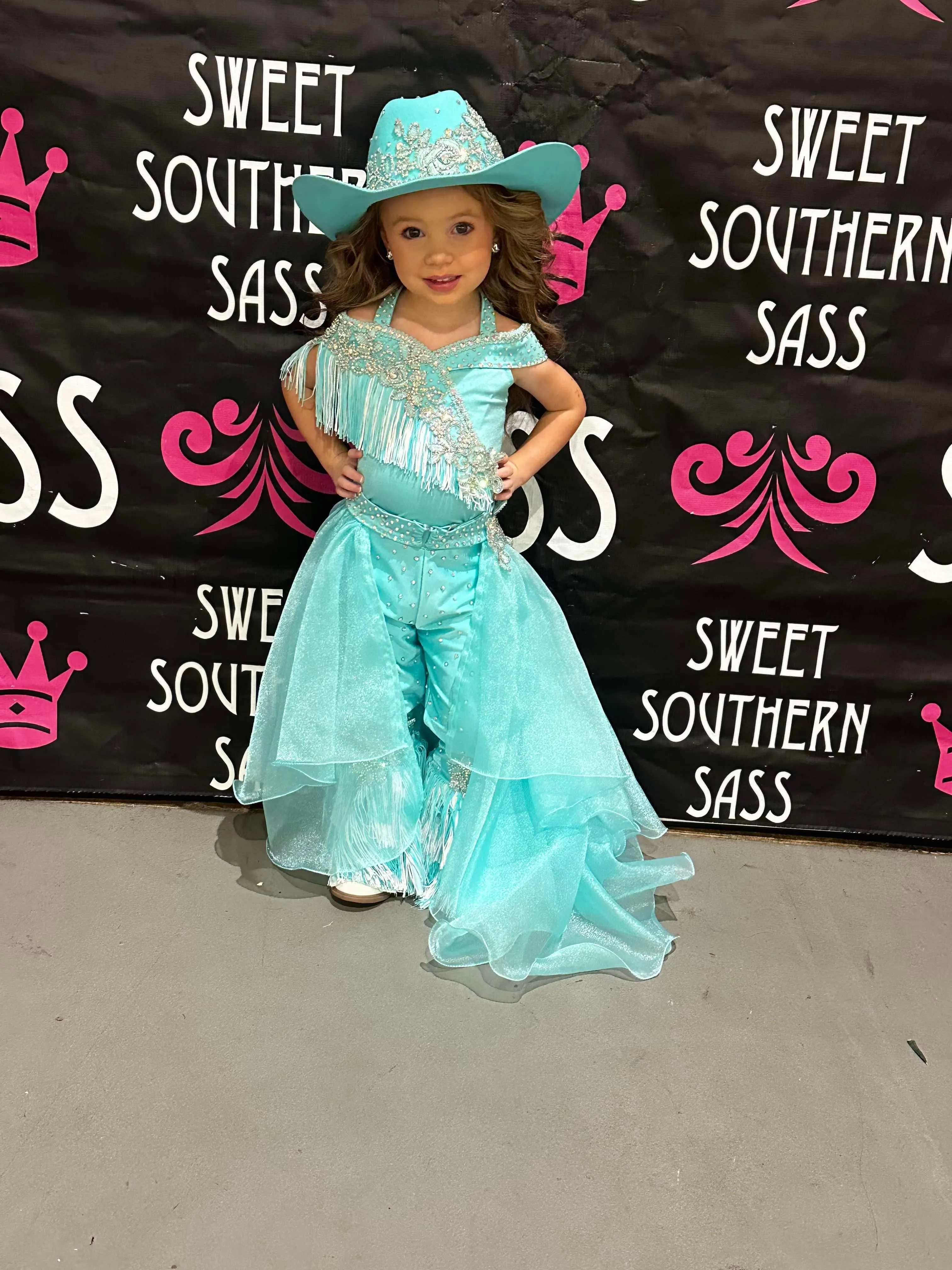 18/3 Turquoise Western Wear