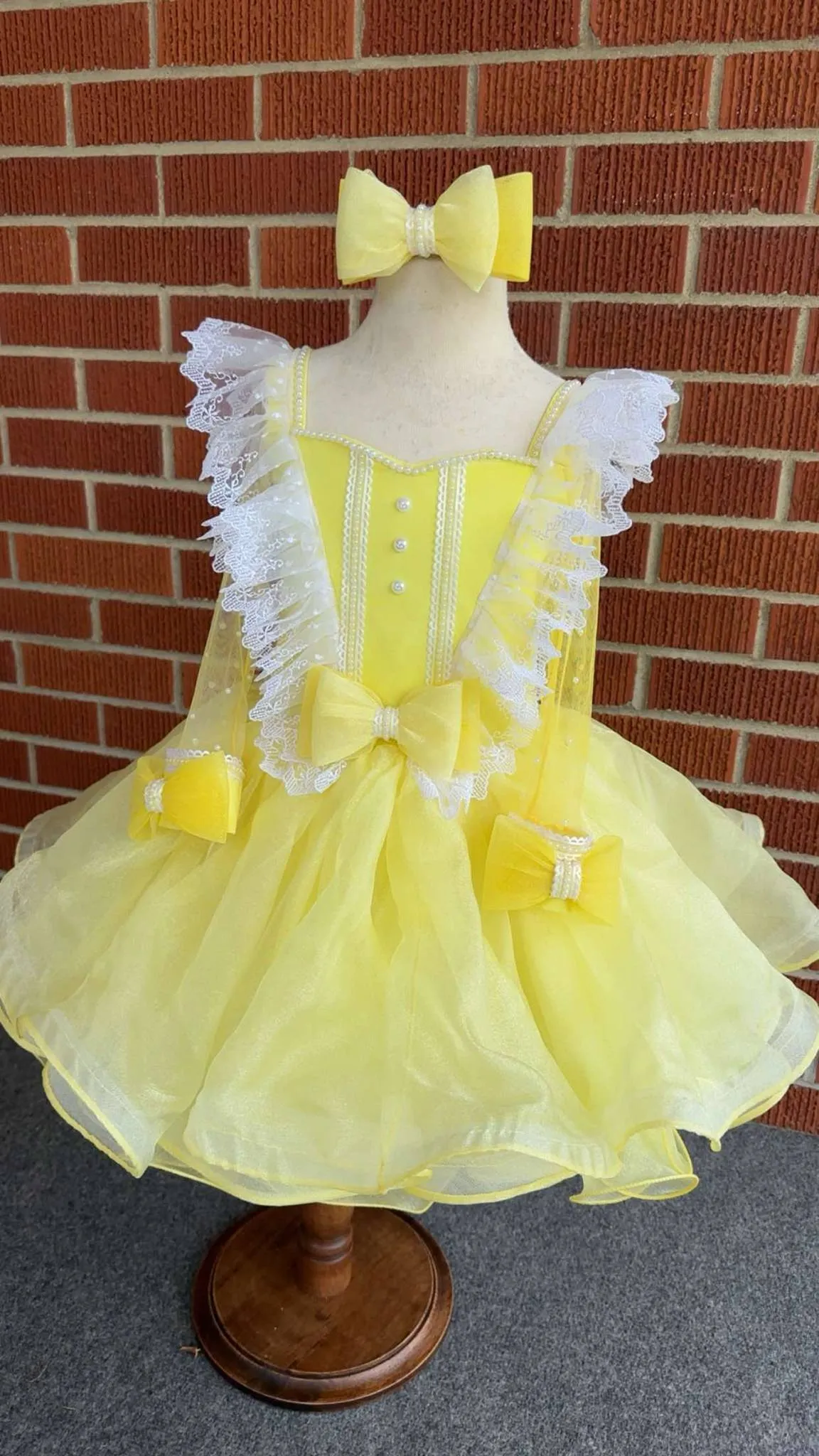 2/4 Yellow Pearl Brianna Koster Natural Dress