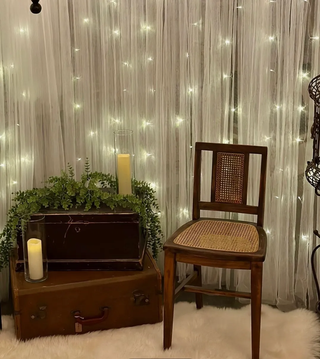 Vanity Chair (Wicker Seat)