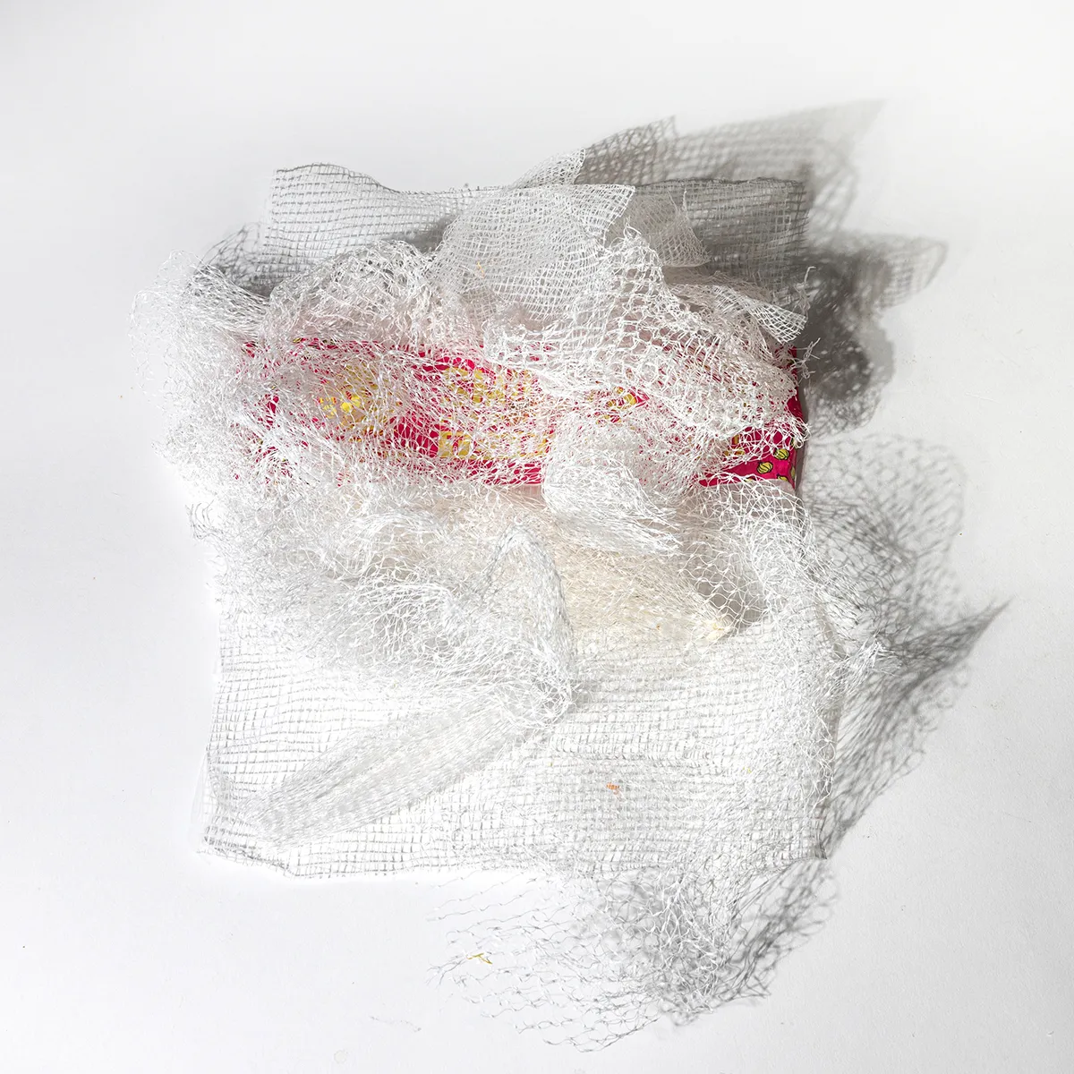White Plastic Mesh
