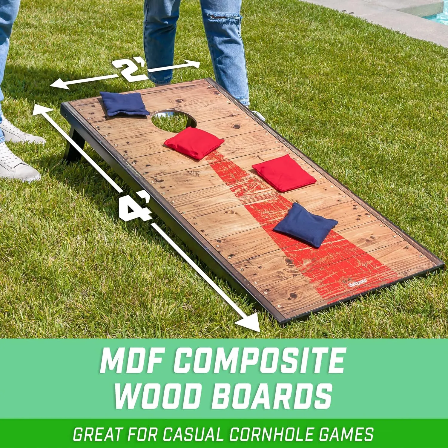 Yard game combo