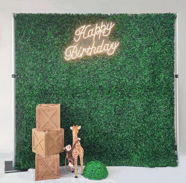 Faux Grass Backdrop