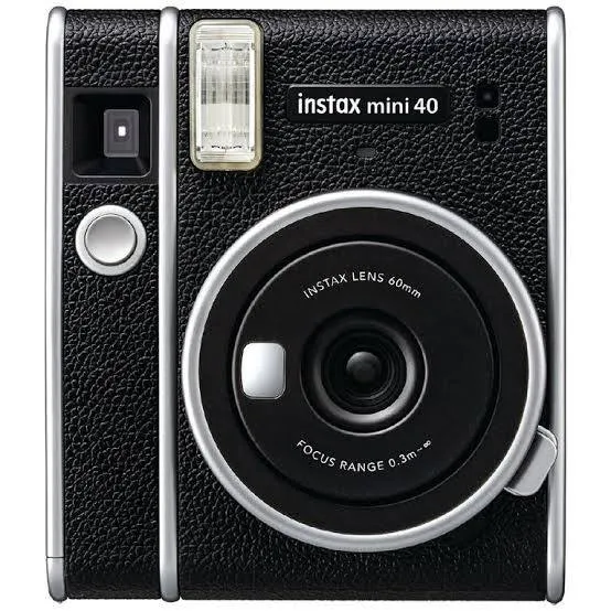 Black Polaroid Camera