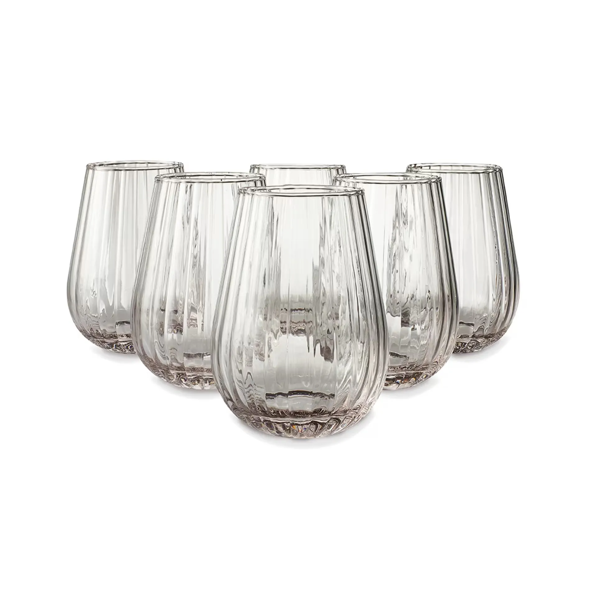 Ripple Stemless Glass