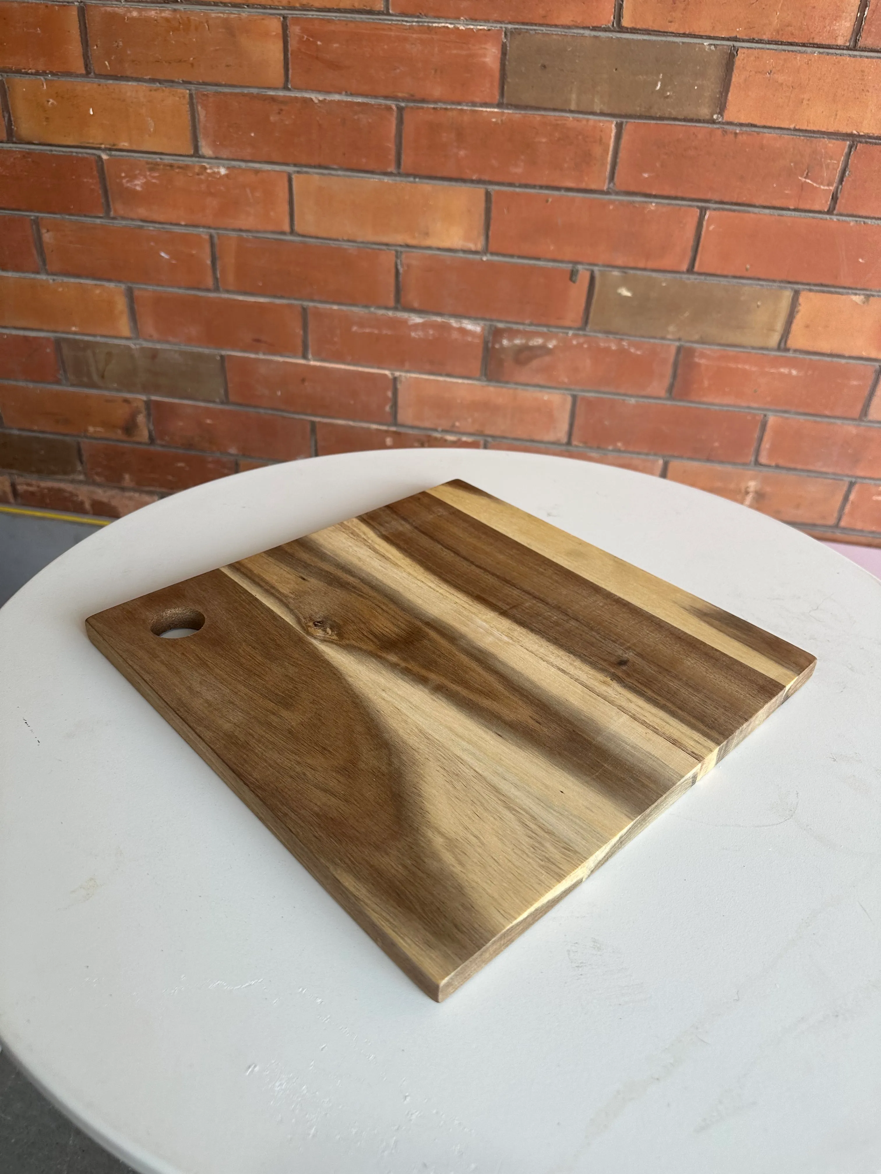 Square Wooden Serving Board