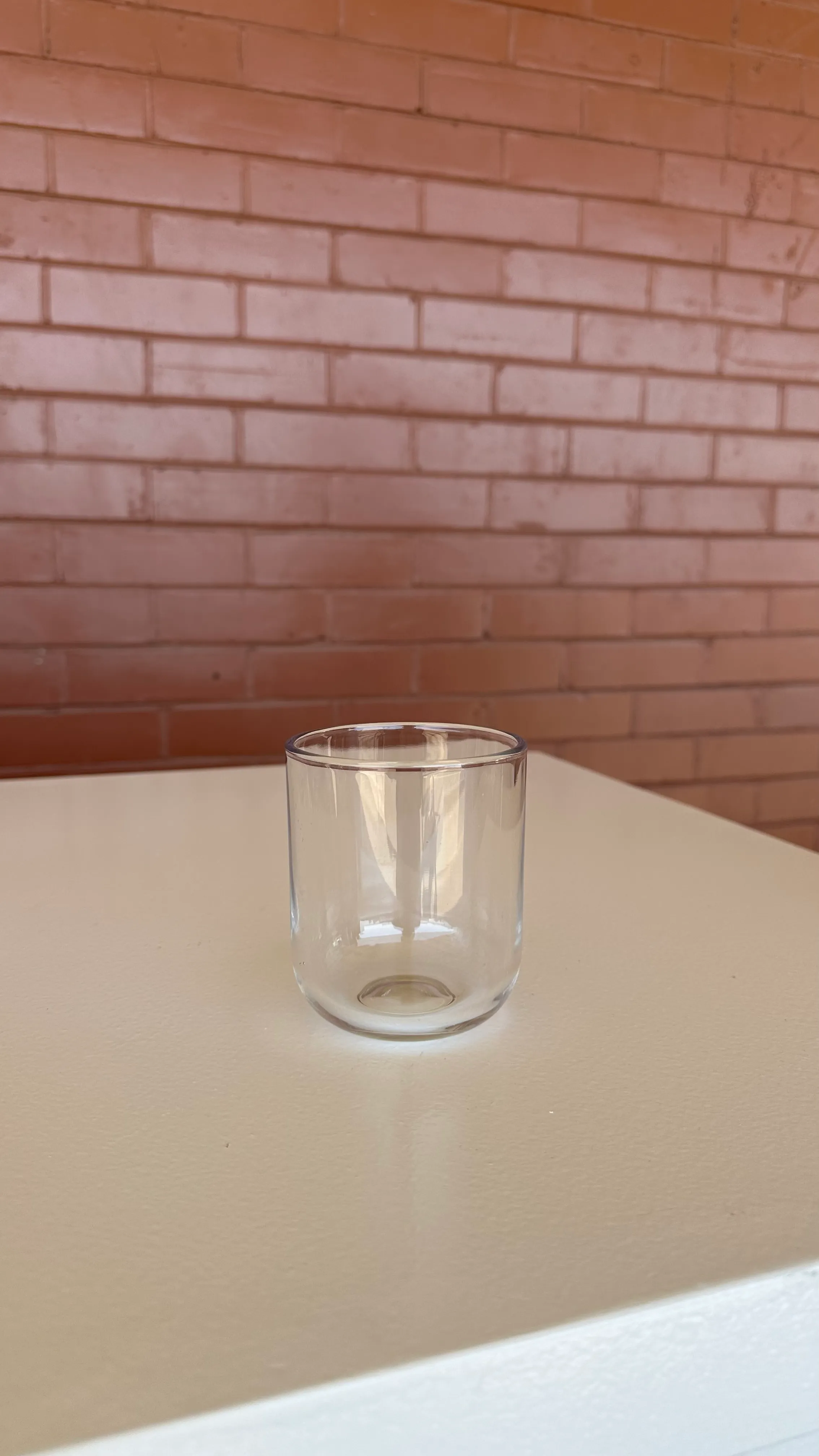 Round Water Glass