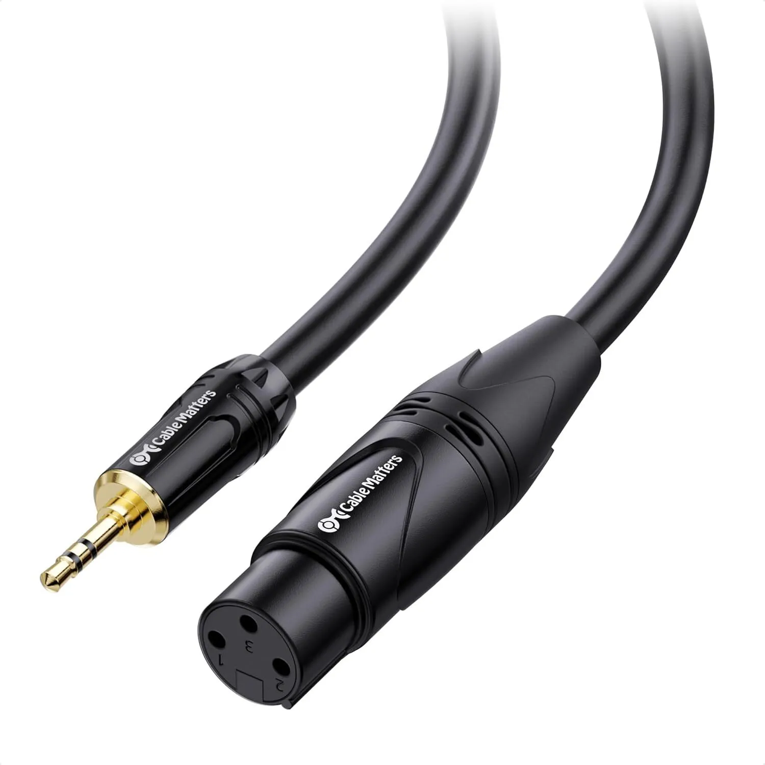3.5mm to XLR M-F Cable