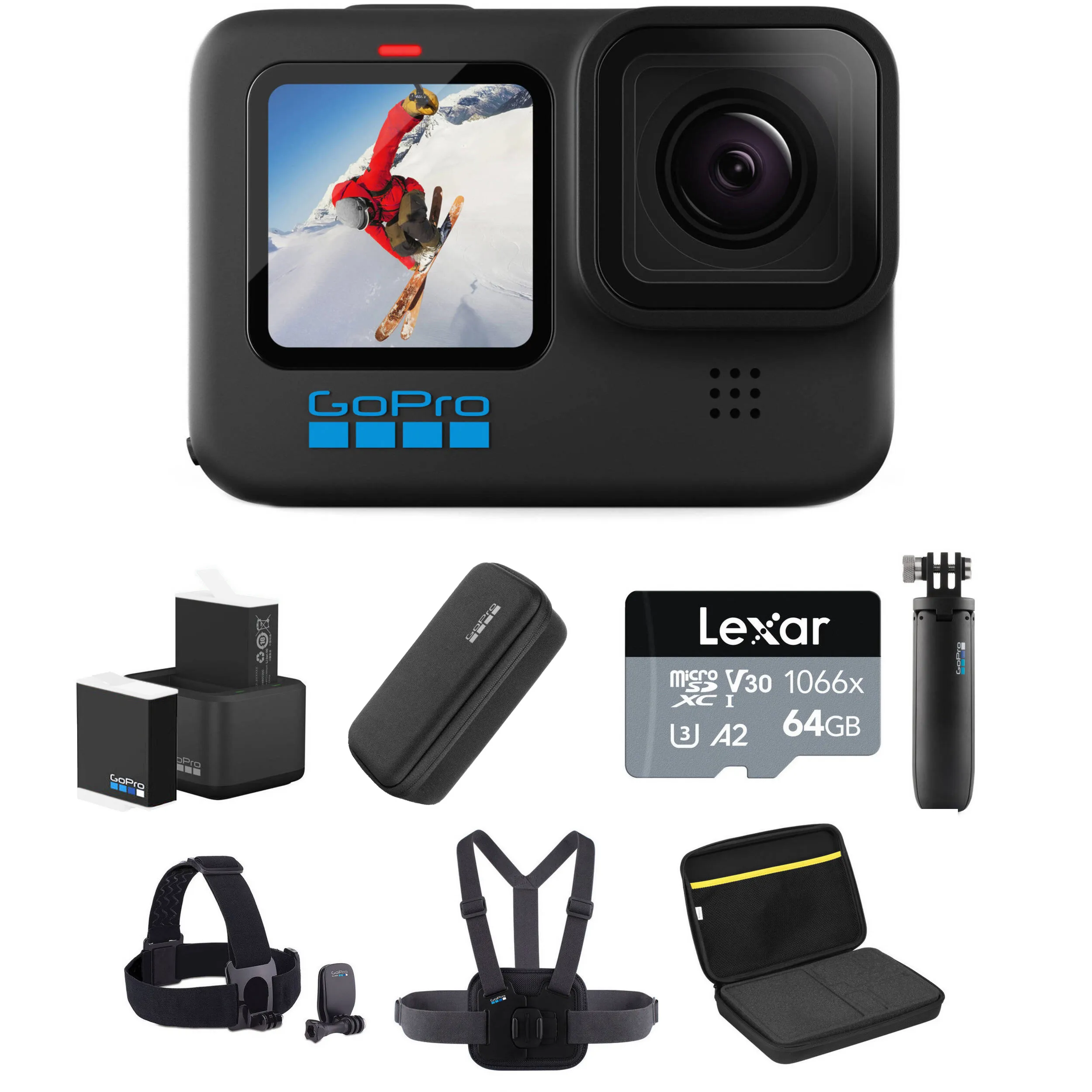 GoPro Hero 10 Deluxe Kit