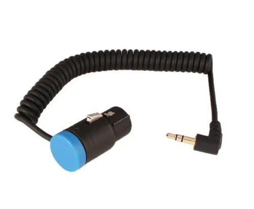 XLR to 3.5mmTRS Coiled Cable (8-15")