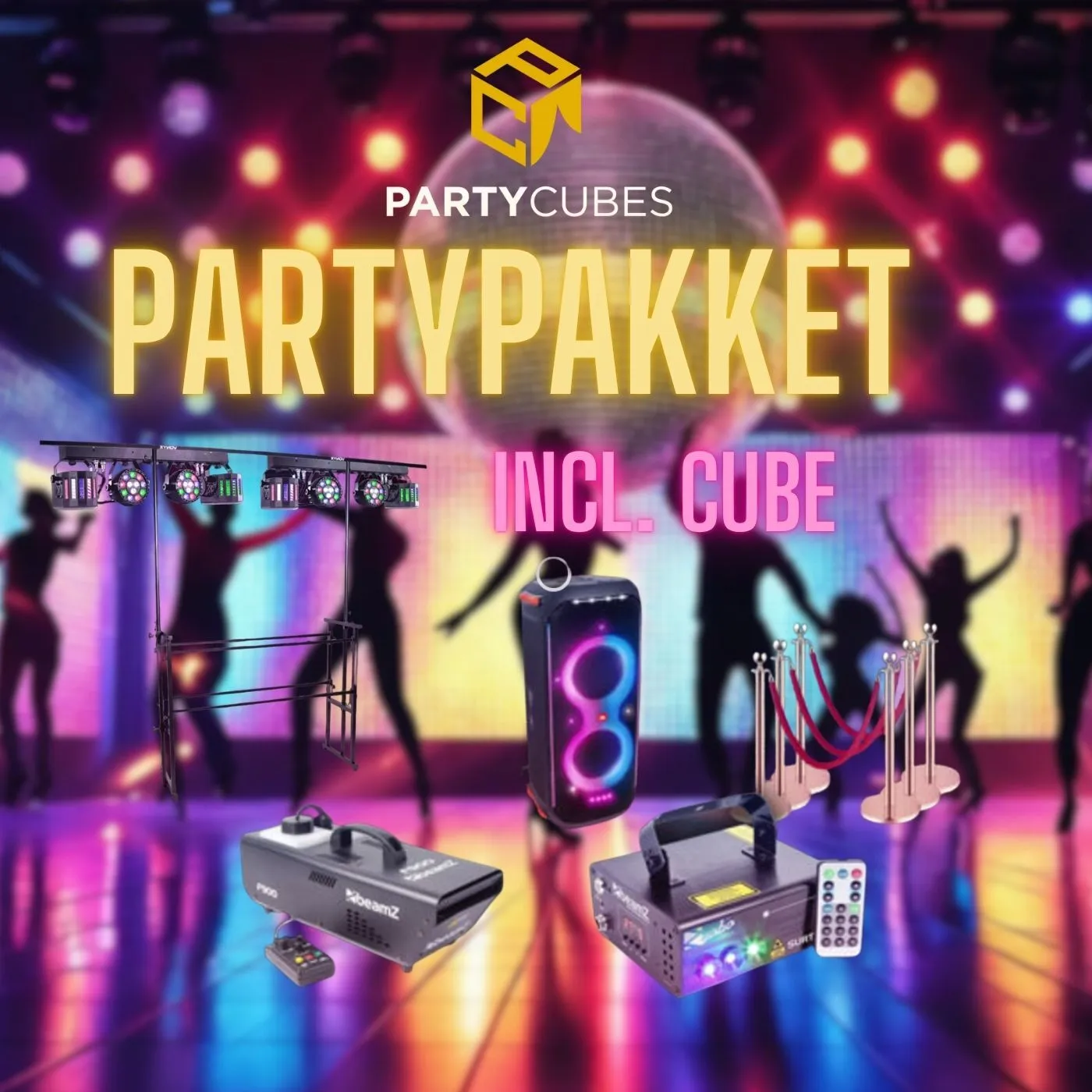 Cube Partypakket