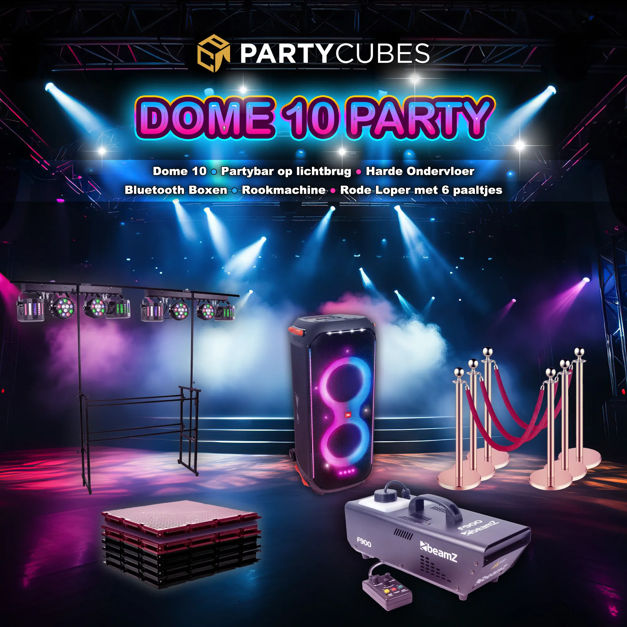 Dome 10 Partypakket