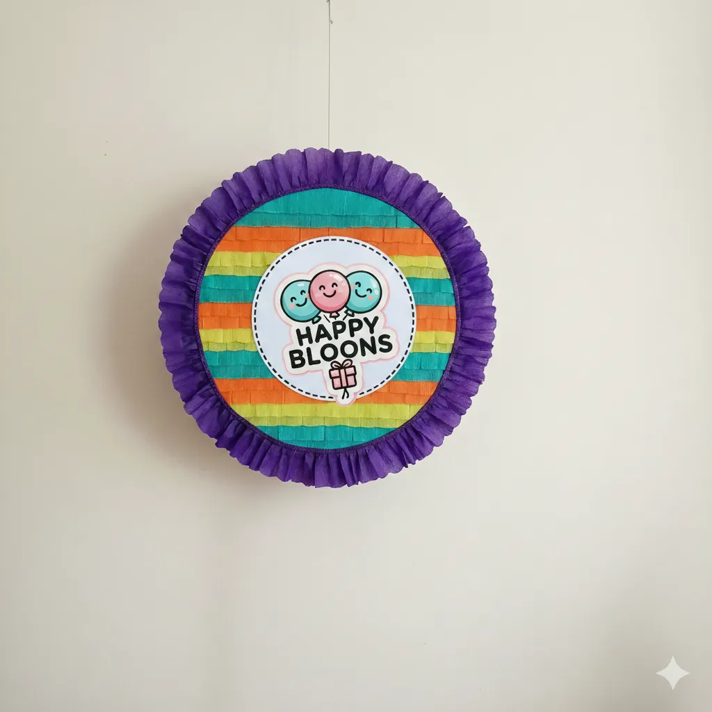 Classic round piñata