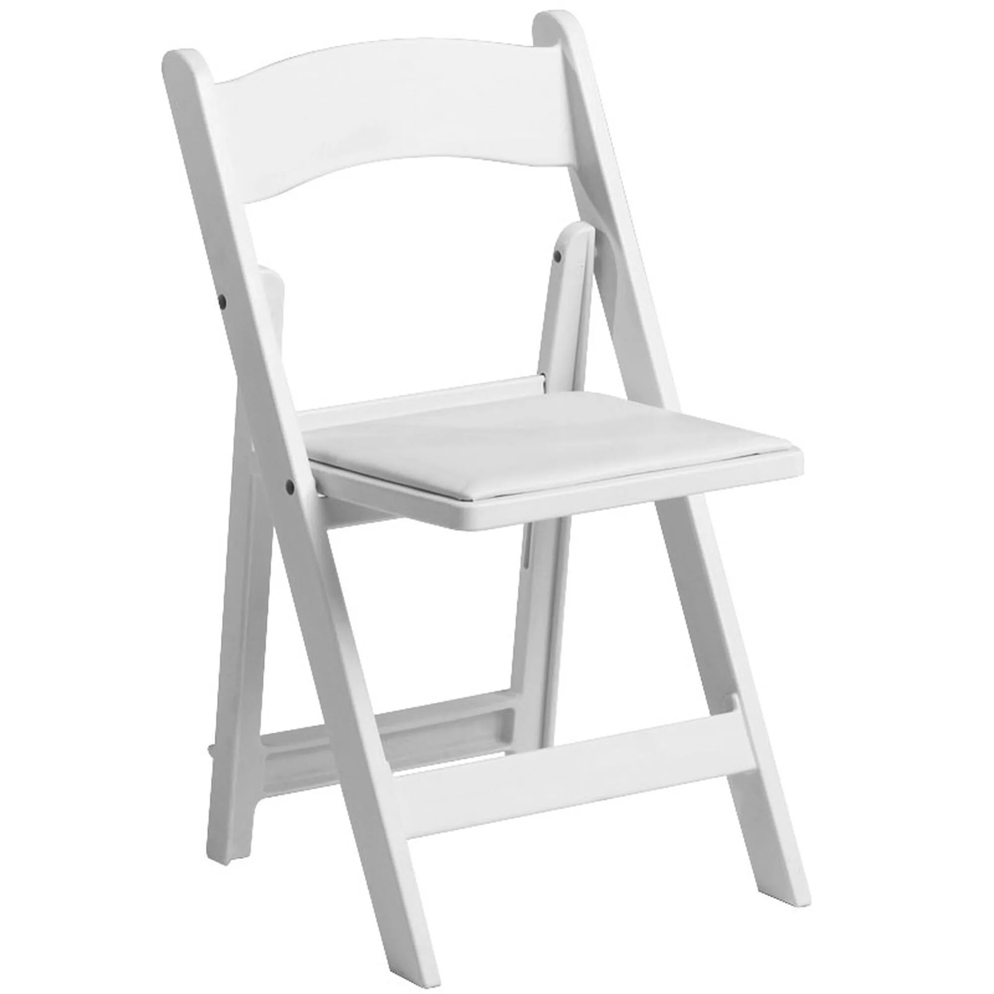 White Folding Garden Chair