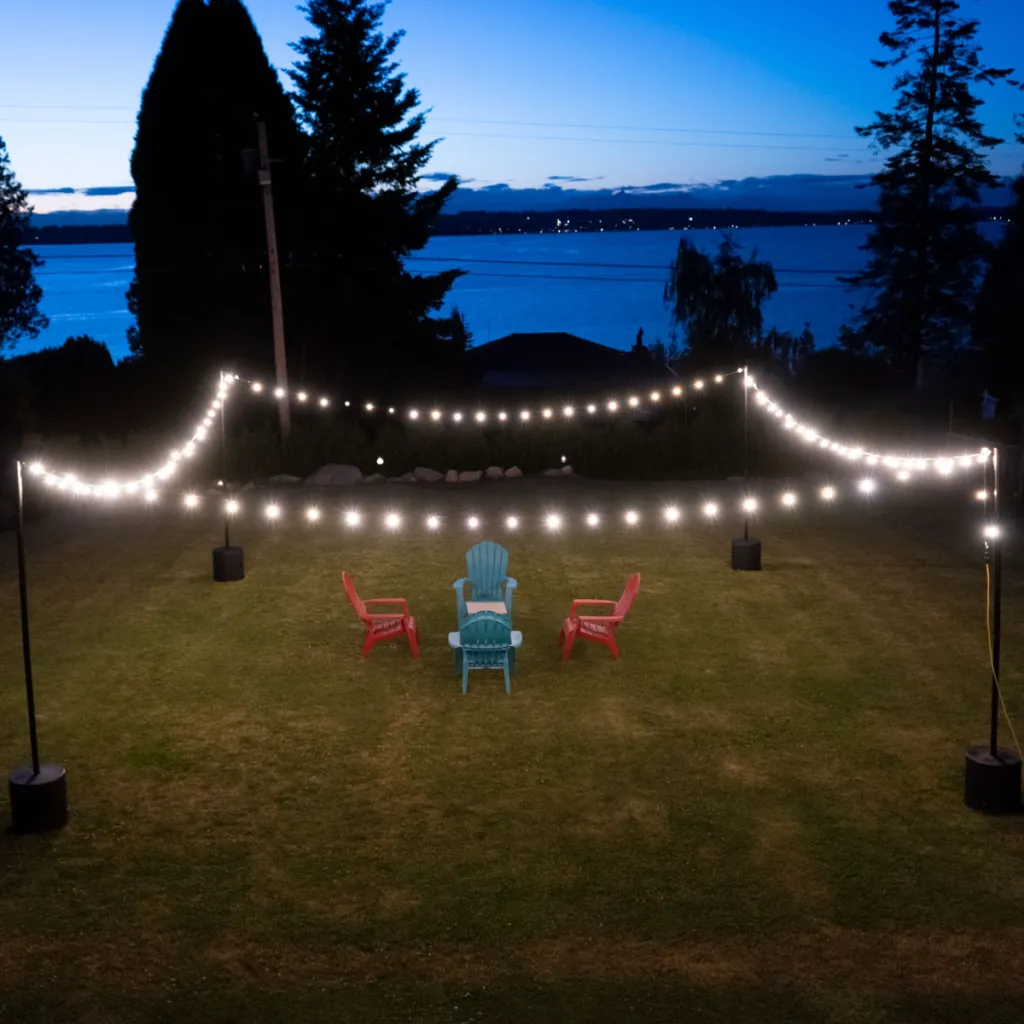 Bistro Backyard Lights