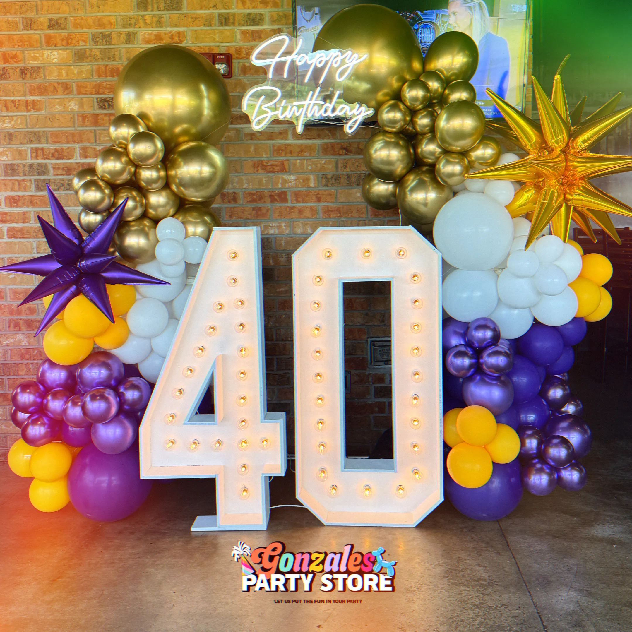 4ft Marquee Numbers