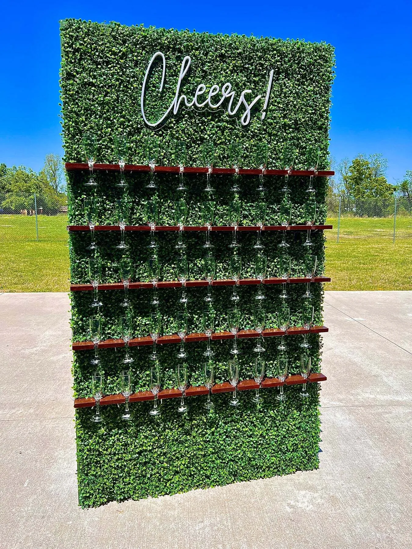 Champagne Wall