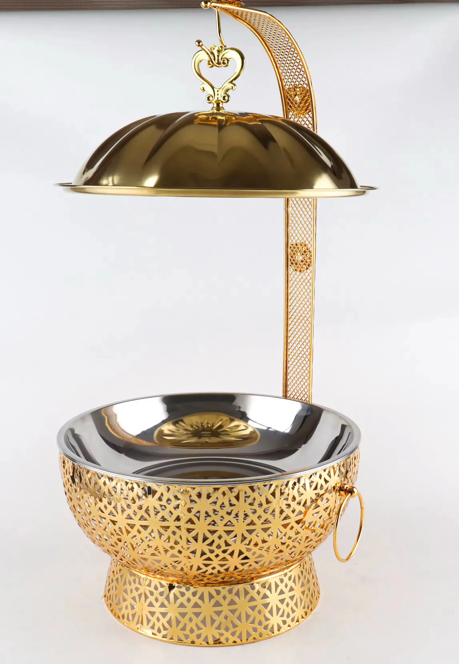 Golden Chafing Dishes